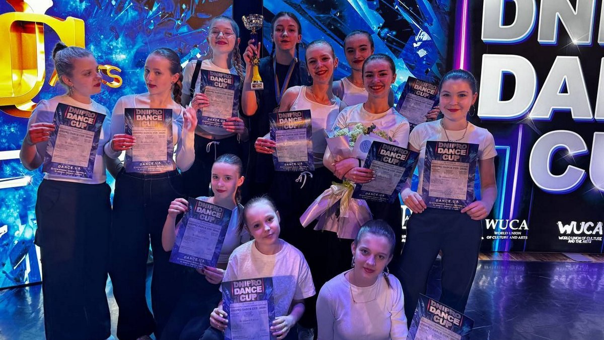 Вихованці Школи танців “ТТ” з Кам’янського  тріумфально виступили на фестивалі  “Dnipro Dance Cup – 2024”