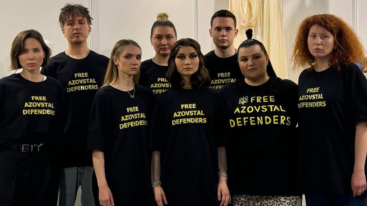 Команда України на “Євробаченні” нагадала про військовополонених захисників Маріуполя.
