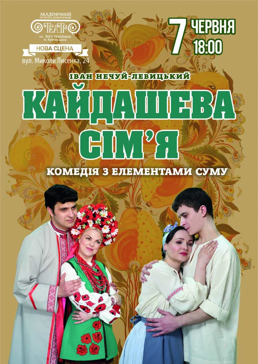 Вистава «Кайдашева сім’я»