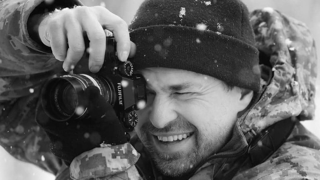 На Харківщині загинув військовий фотограф Арсен Федосенко