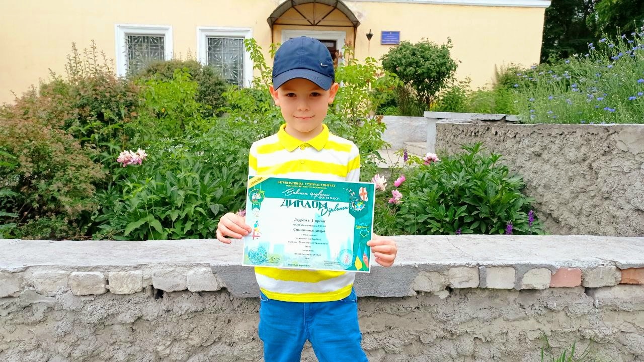 Вихованець Мистецької школи №1 Андрій Смоленченко виборов 1 місце у Міжнародному фестивалі-конкурсі “Вогні Баку-2024”