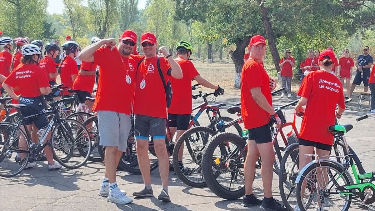 Велозабіг як частина культурного життя Кам’янського: єднання громади через спорт і донорство