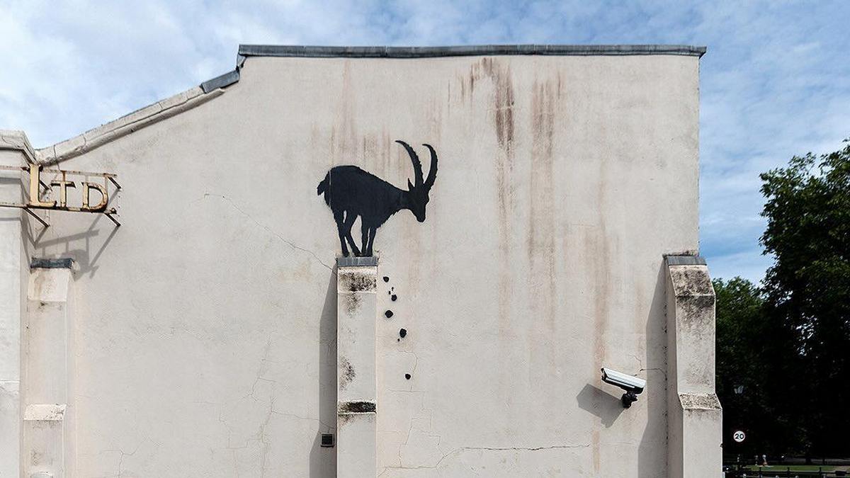 Чотири роботи за чотири дні: анонімний вуличний художник Бенксі знову привернув до себе увагу