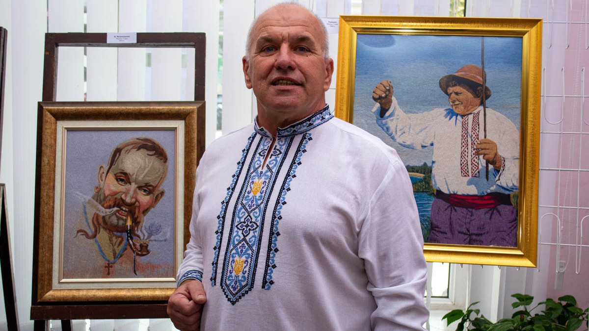 Народний майстер Костянтин Діденко: “Коли досягається найвищий рівень майстерності, вишивка стає схожою на магію”