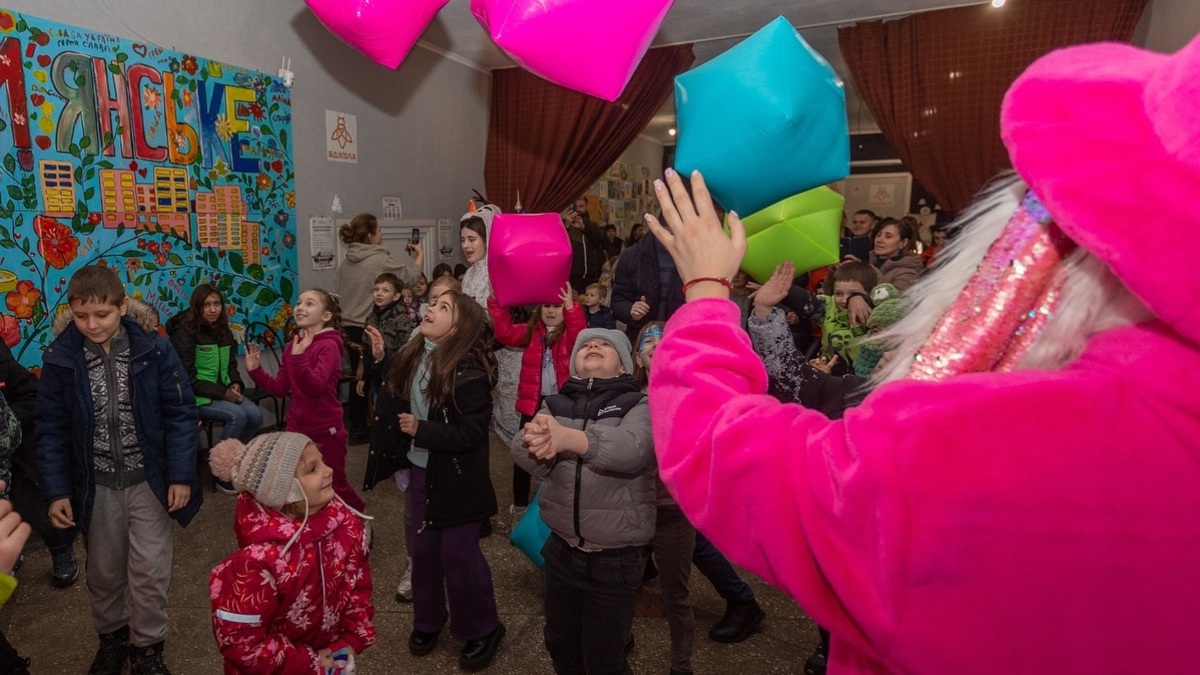 У Кам’янському організували зимове свято для дітей захисників України