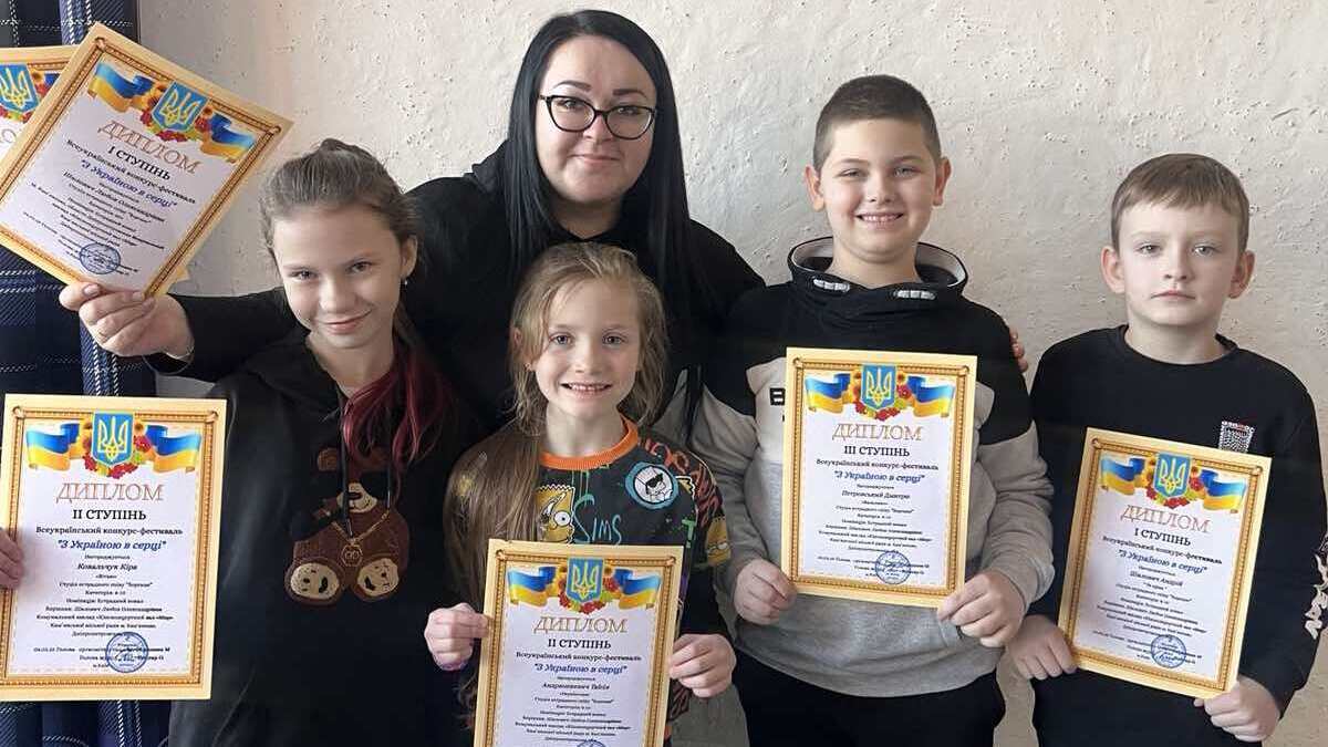 Юні вокалісти студії “SOPRANO” – серед переможців Всеукраїнського конкурсу “З Україною в серці”