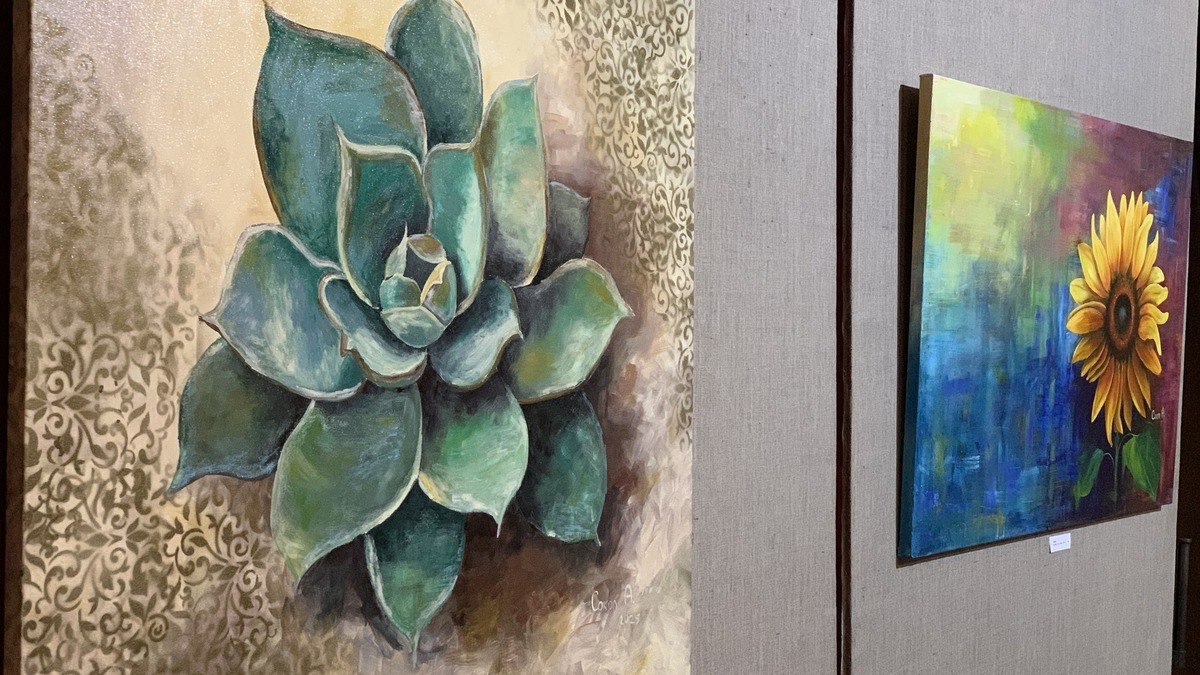 В Музеї історії міста Кам’янське відкрилася виставка Анастасії Сокол