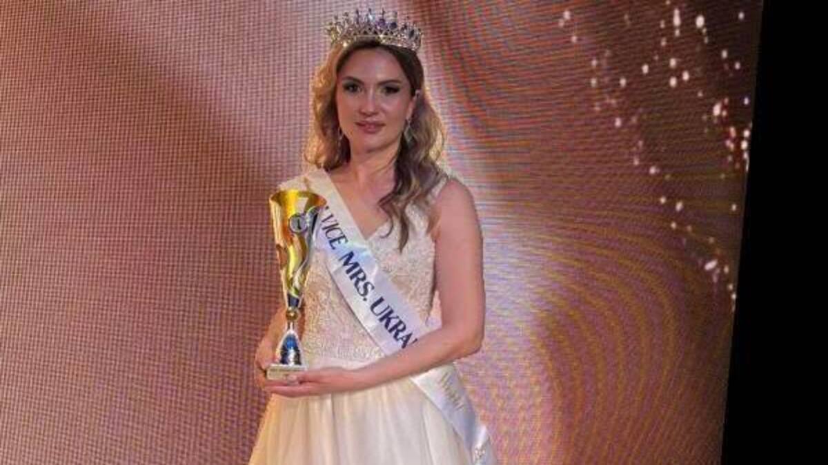 Анна Агєєва — гордість Кам’янського на конкурсі Mrs Ukraine 2025
