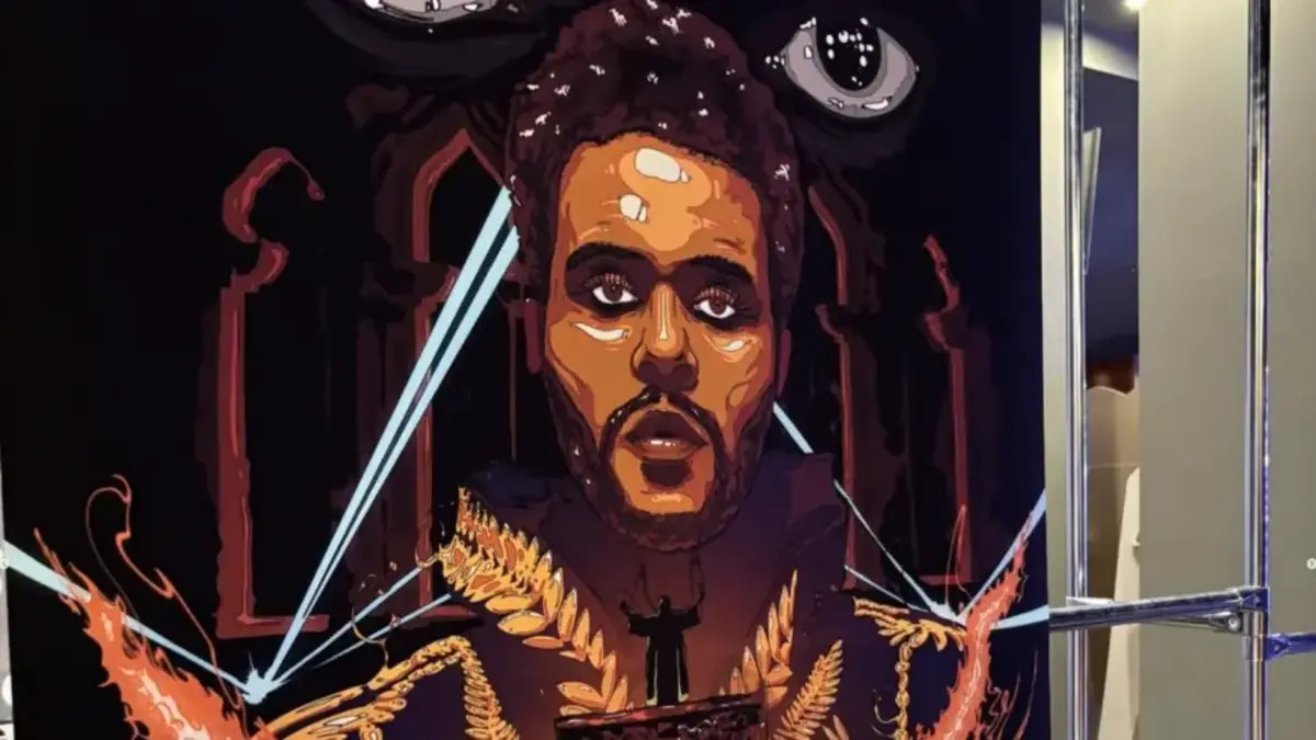The Weeknd презентует дебютный фильм «Поторопись в завтра» с постерами украинского художника Даниэля Скрыпника