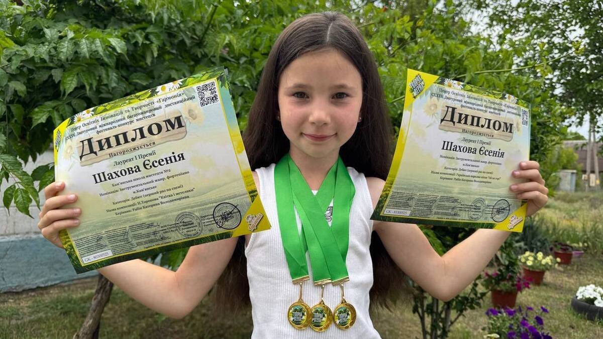 Зіркові успіхи юних піаністок з Кам’янського