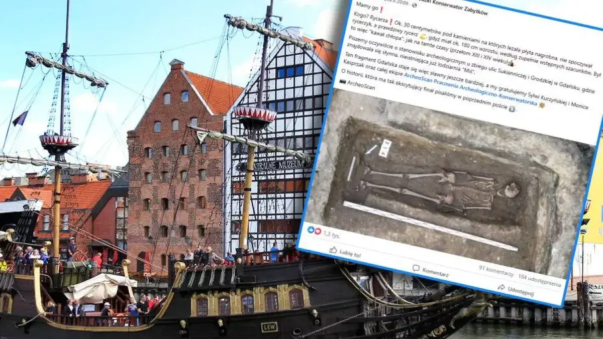 В Польше обнаружено захоронение средневекового рыцаря