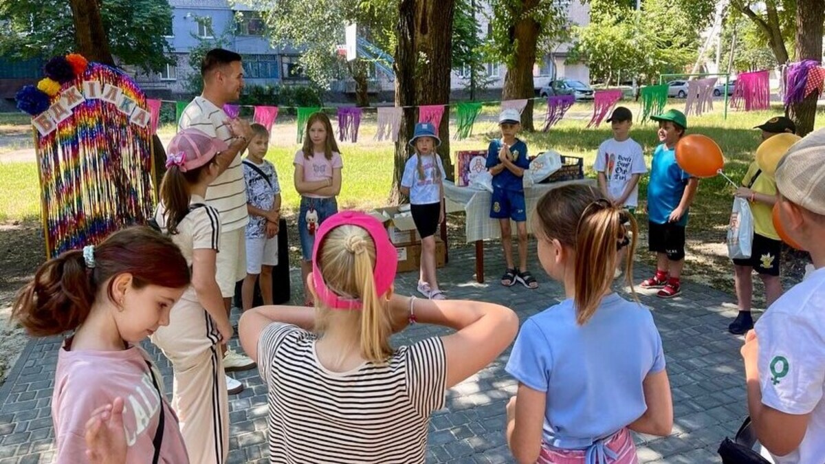 Літній табір “Бджілка” у Кам’янському розпочав роботу