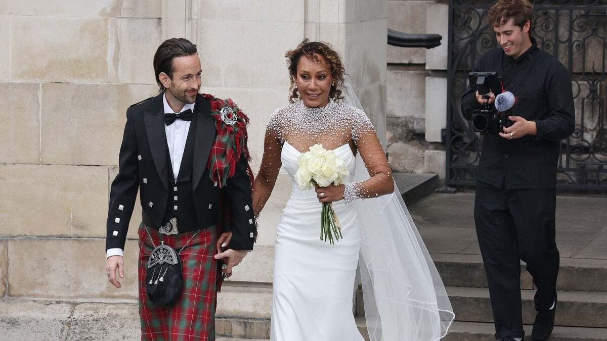 Свадьба Мелани Браун, одной из участниц легендарной группы Spice Girls