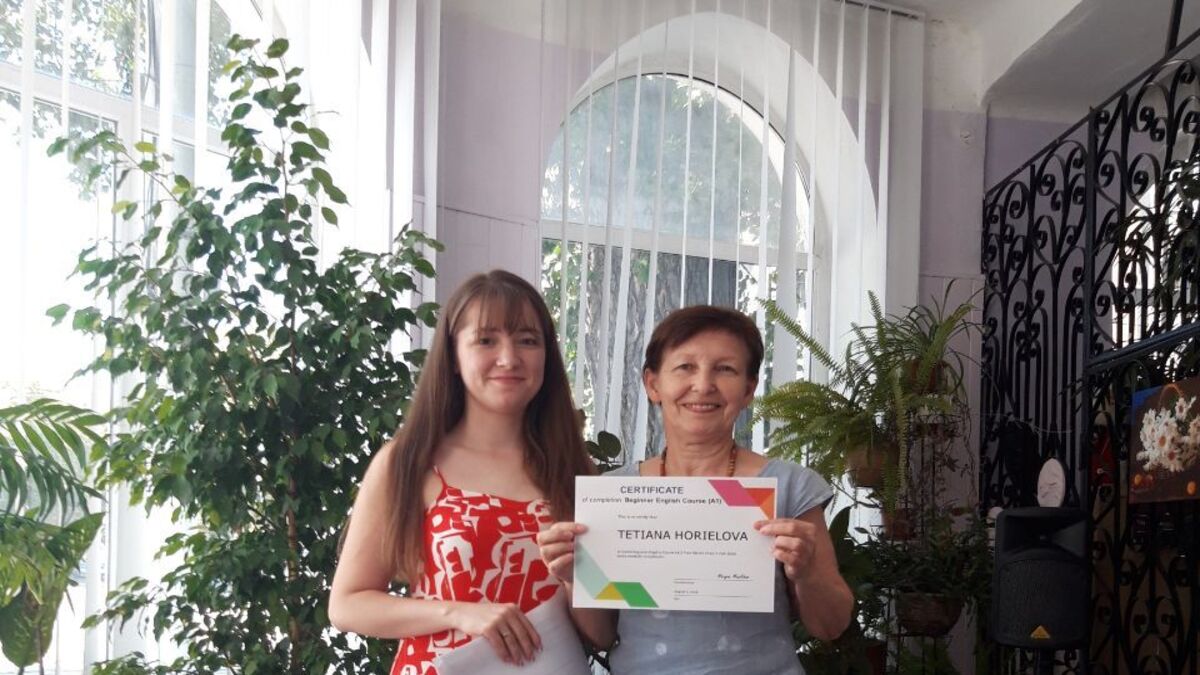 Английский язык для жизни, – завершился курс в библиотеке Шевченко