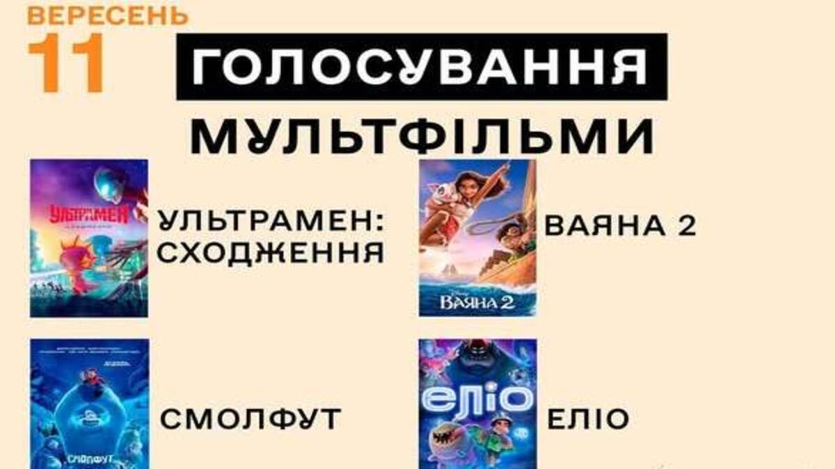 У Кам’янському обирають кіно для показу просто неба