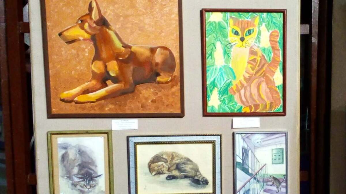 В Каменском проходит выставка «ANIMALтерапия»: искусство, которое дарит спокойствие