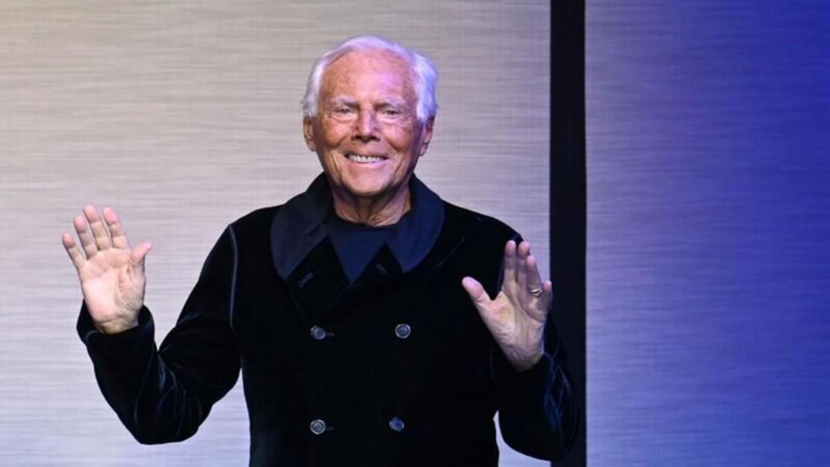 Помер Джорджо Армані