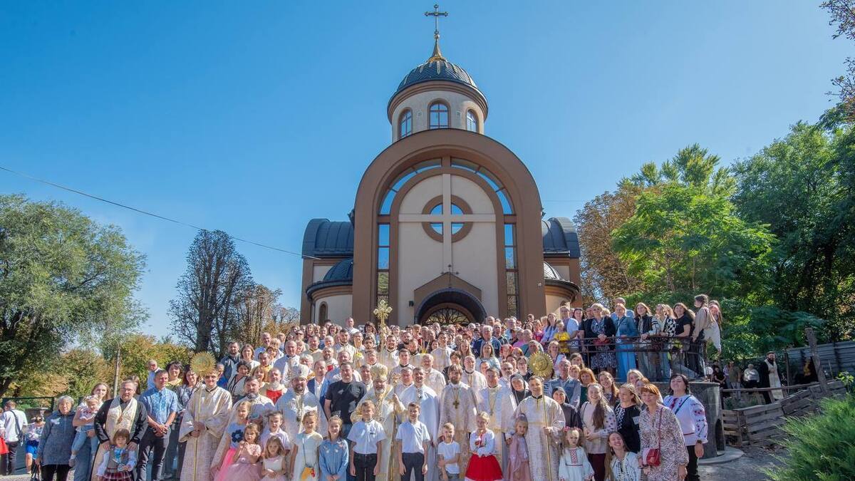 У Кам’янському освятили храм Преображення Господнього УГКЦ