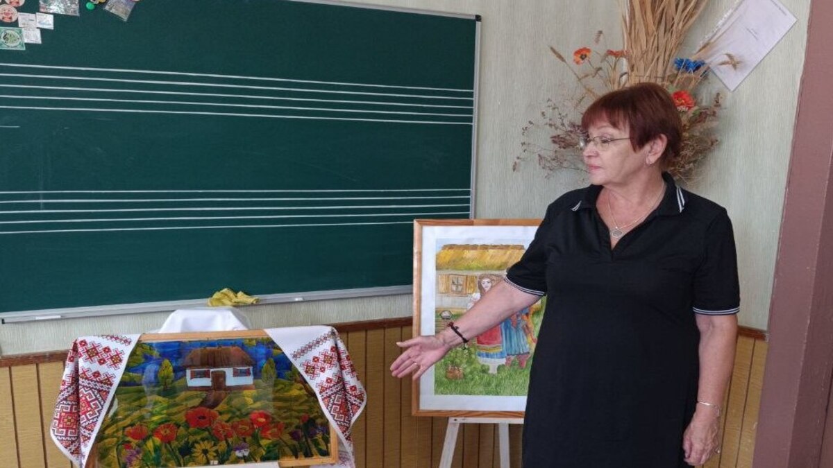 Яскрава лекція про українську культуру у Кам’янській школі мистецтв №4