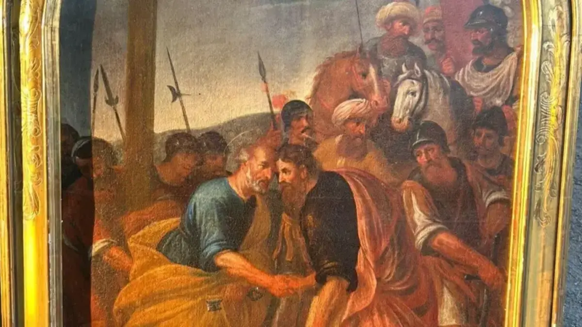 Митники виявили старовинну ікону XVII століття, яку намагалися вивезти до Польщі