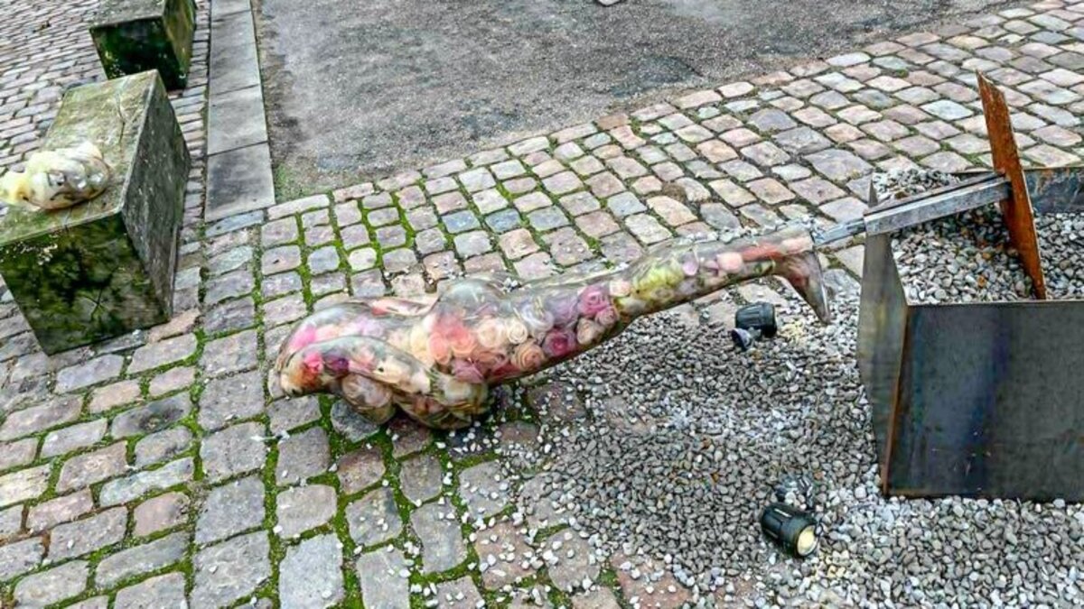 У Копенгагені вандали зруйнували скульптури української мисткині