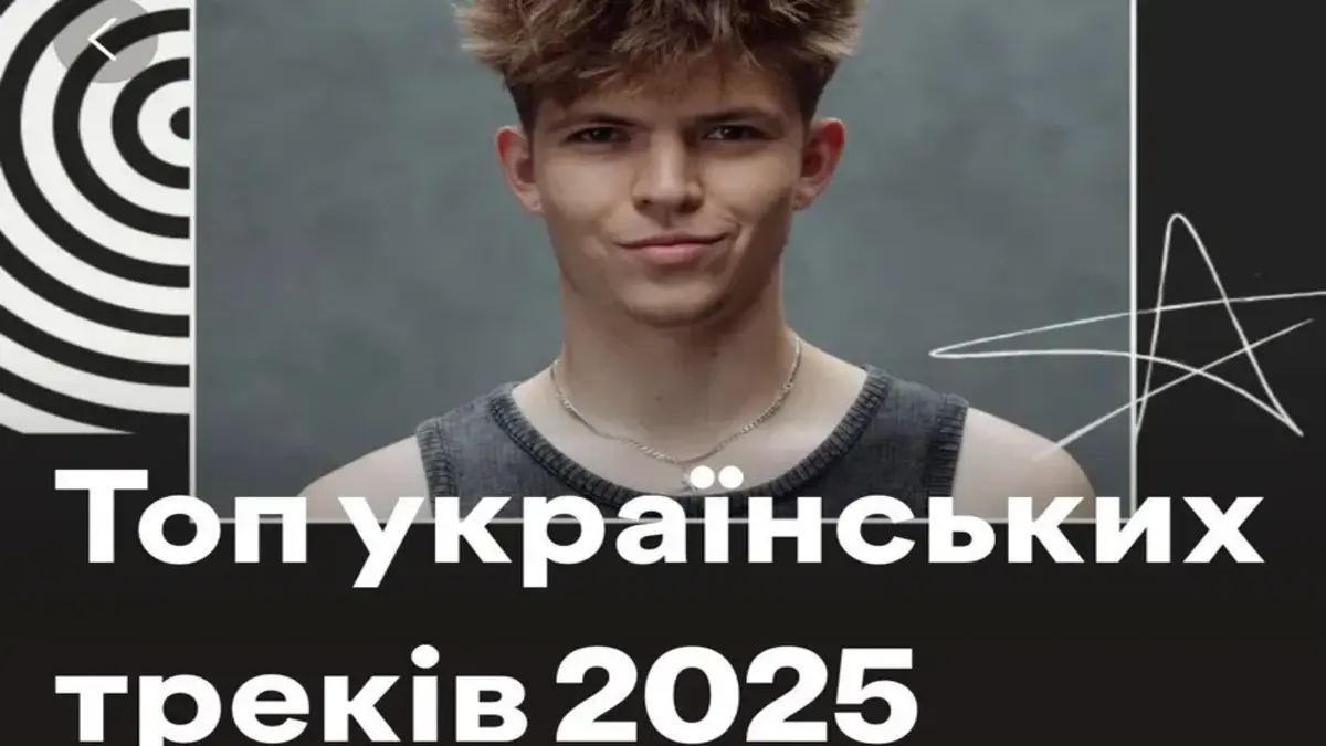 Український ТОП-10 від Spotify: хіти, що слухали весь 2025-й рік