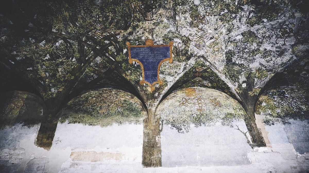 Стінопис прихований століттями або мистецтво да Вінчі у замку Сфорца