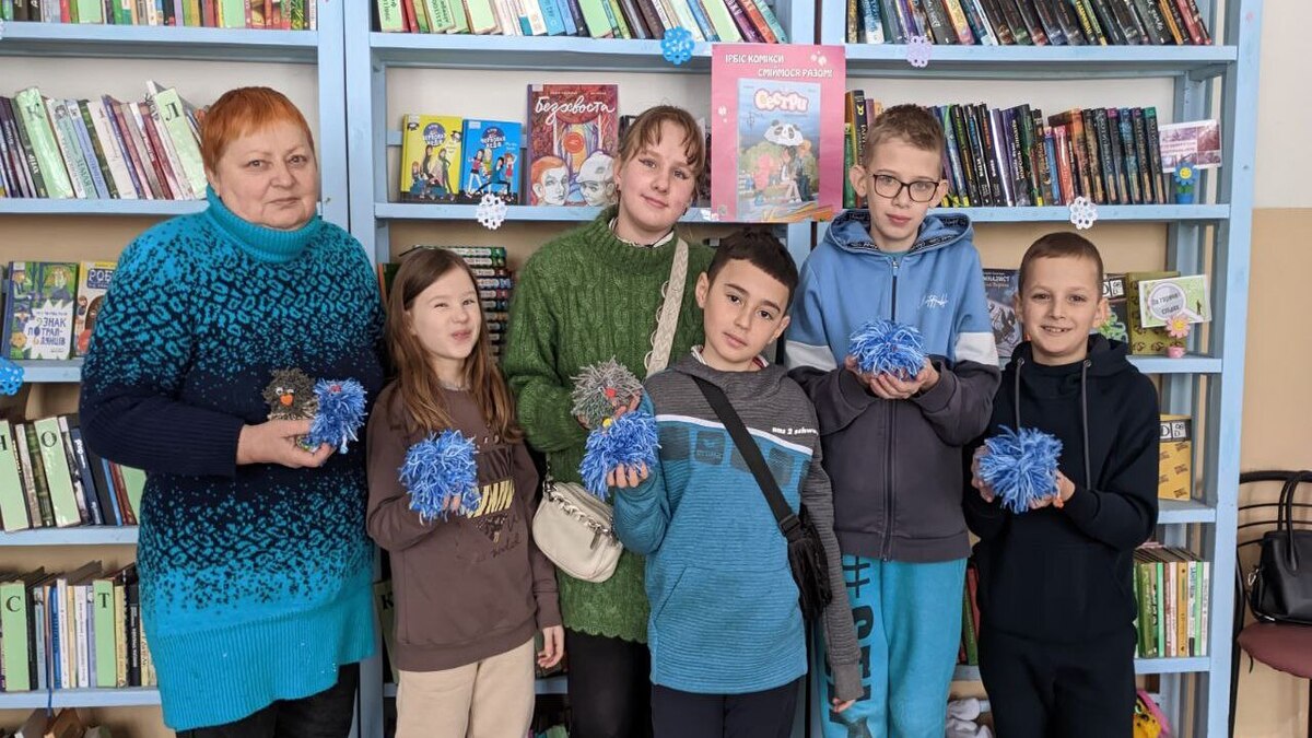 Космические пушистики из «Мовної галактики» покорили сердца детей в Соцгороде