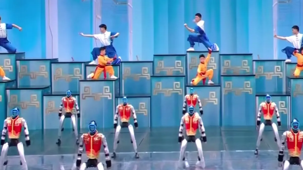 Китайські гуманоїди підкорили сцену гала-концерту 2026 (відео)