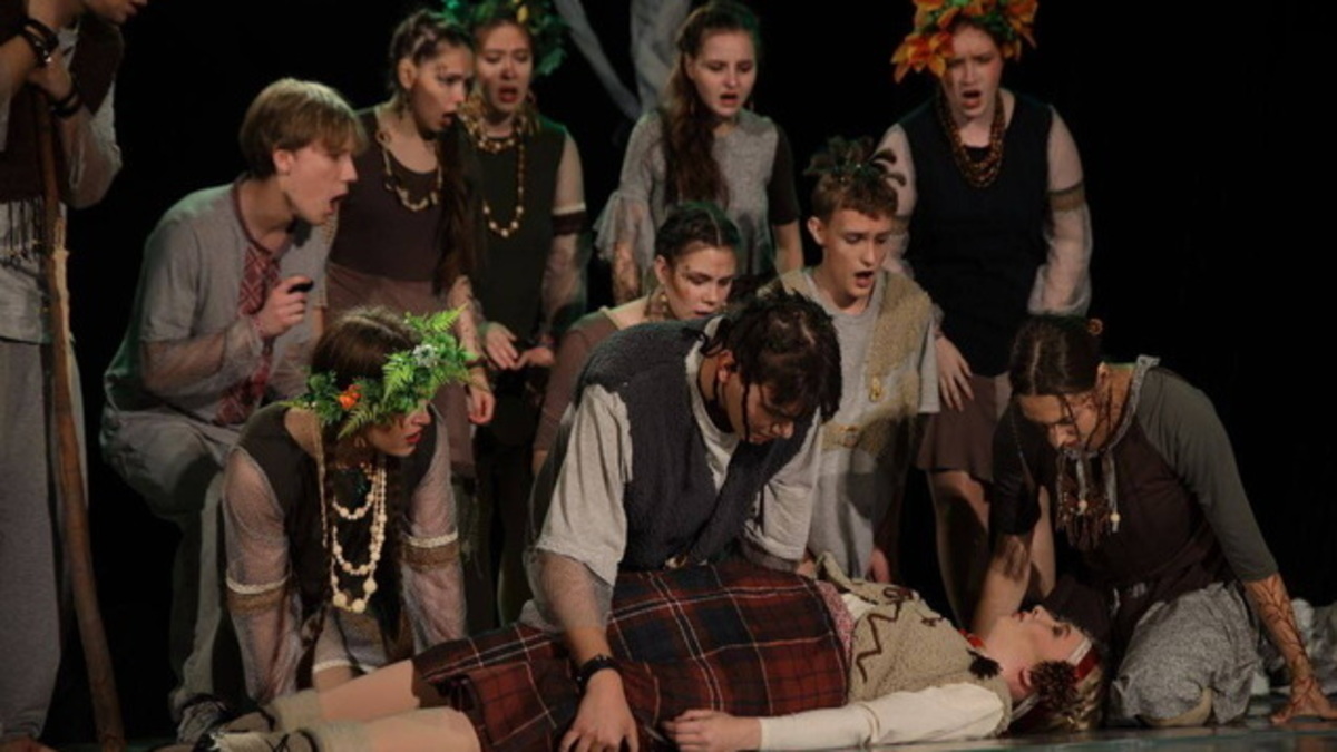 Студенти Dnipro Art College представили “Ніч на полонині” — страшну казку