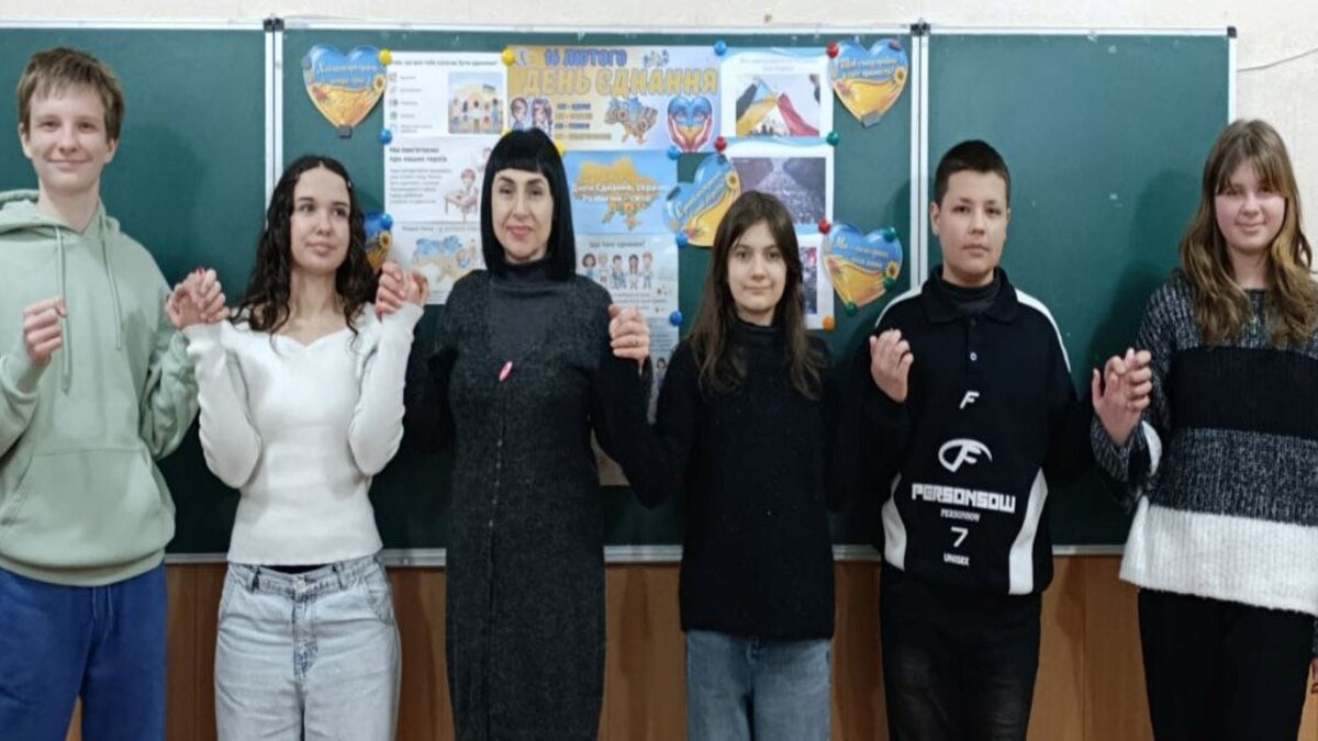 У Кам’янській школі мистецтв  відзначили День Єднання