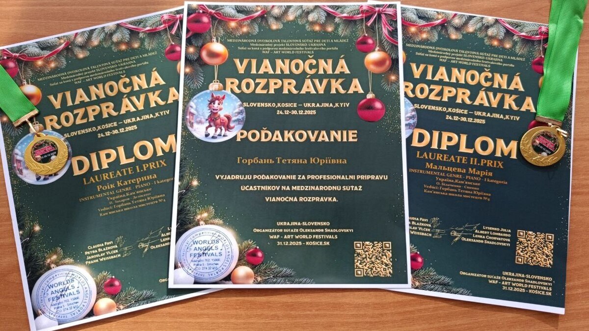 Юні таланти Кам’янського підкорюють європейську сцену