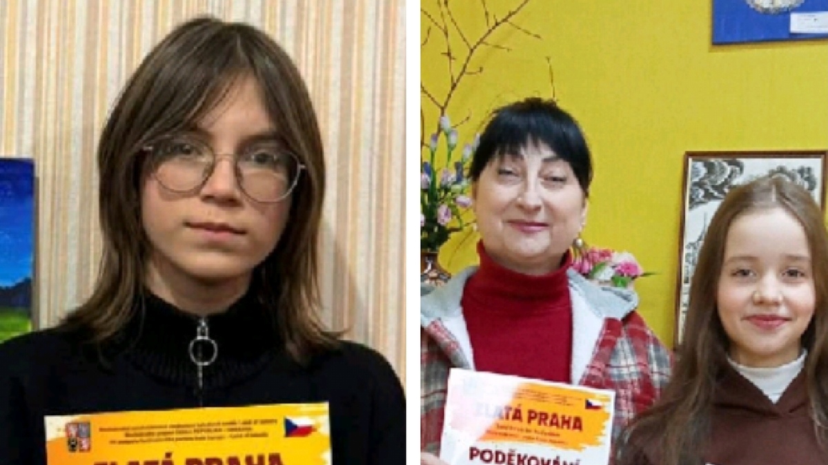 Мистецьке визнання у Празі: учні з Кам’янського підкорили міжнародний конкурс “ЗОЛОТА ПРАГА”