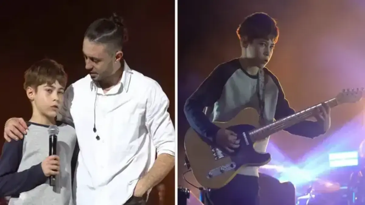 Шестикласник зі Львова став зіркою концерту гурту “Антитіла”