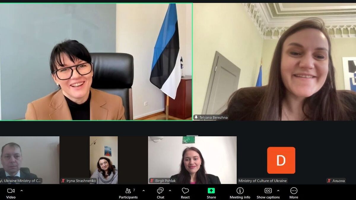 Україна та Естонія посилюють співпрацю: Тетяна Бережна обговорила відновлення культурної спадщини з Хейді Пургою