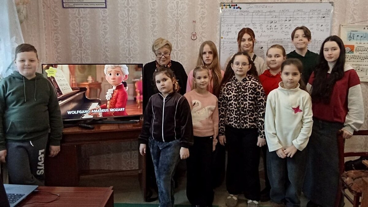 У Кам’янській школі мистецтв  відзначили 270-річчя В.А. Моцарта