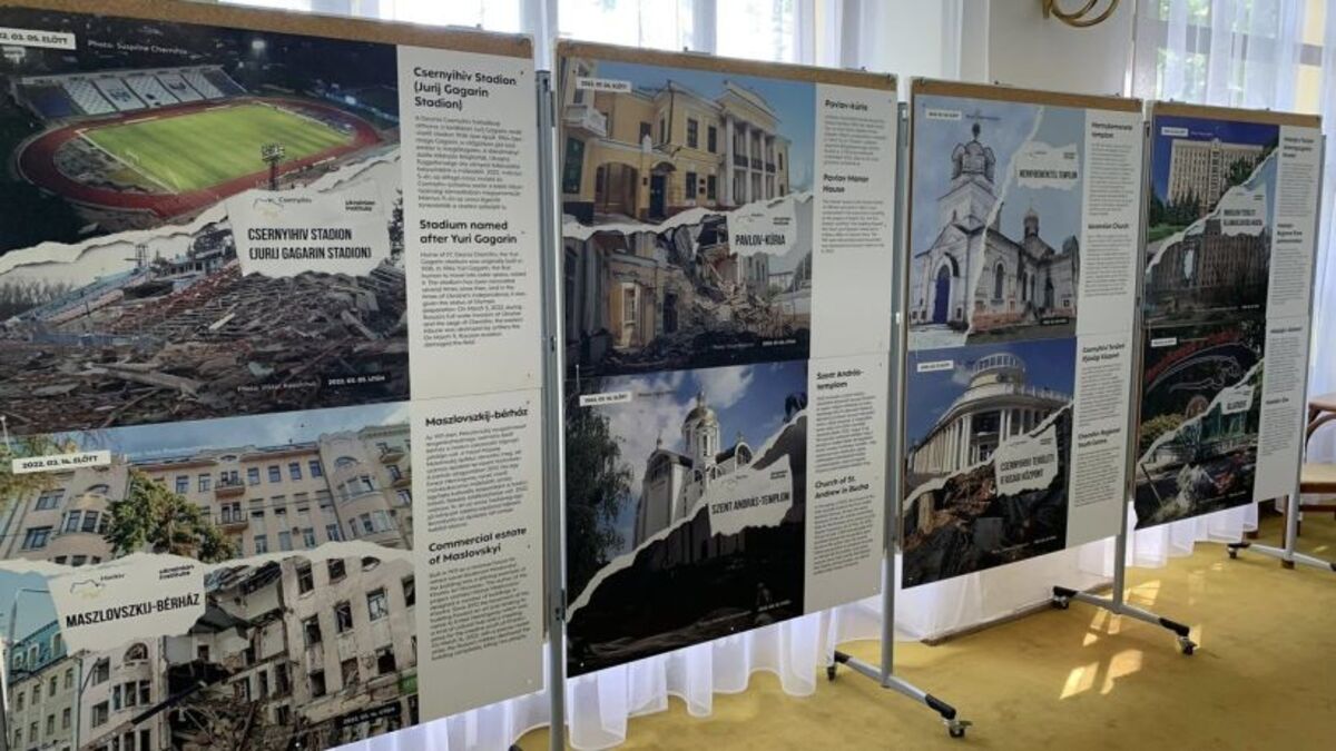В Угорщині відкрилася експозиція , що розповідає про нищення української культурної спадщини