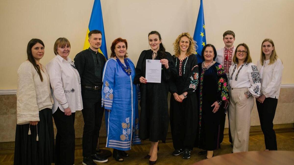 Українську вишиванку номіновано до  списку нематеріальної культурної спадщини  ЮНЕСКО