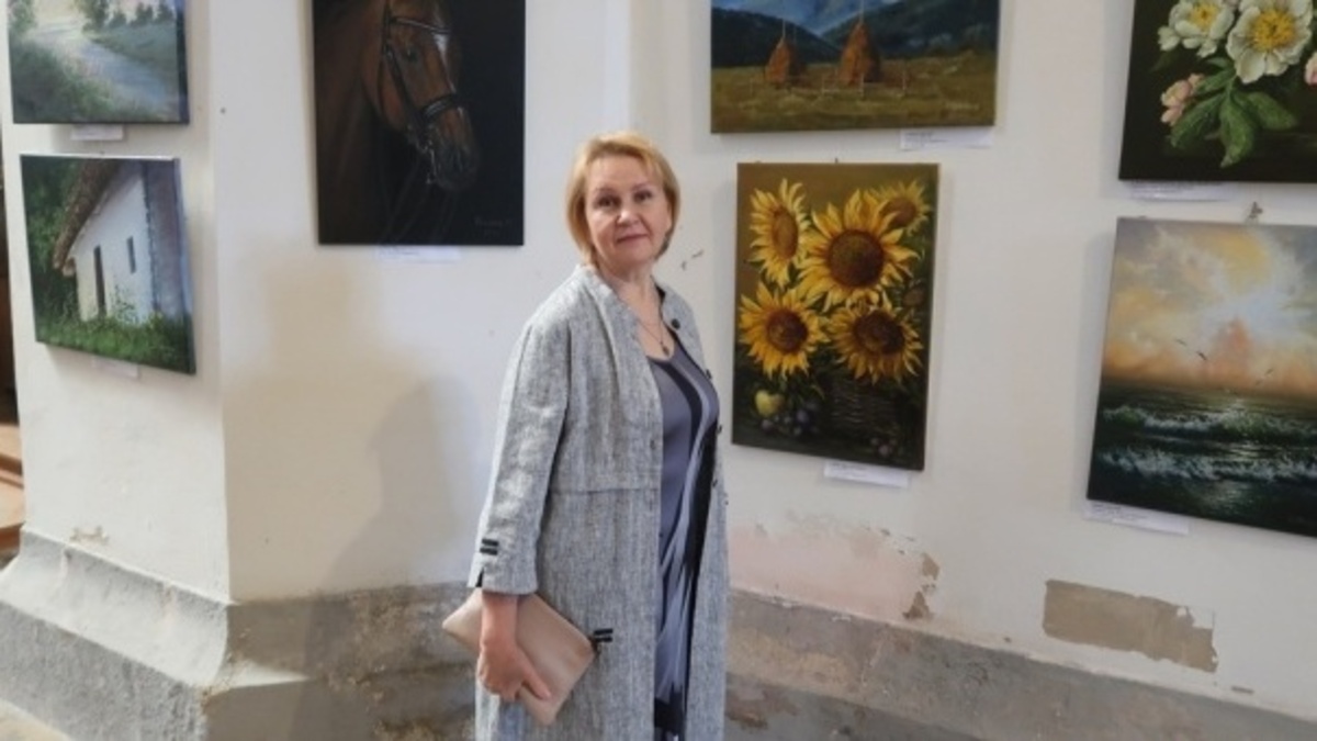 «Нежный свет» украинской художницы в старинном костеле