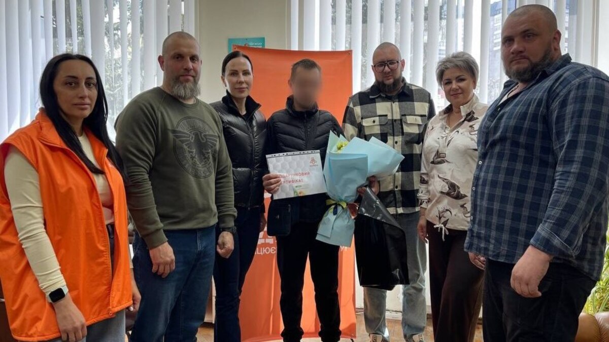 Вдома після ворожого полону: у Кам’янському зустріли захисника 151-ї бригади
