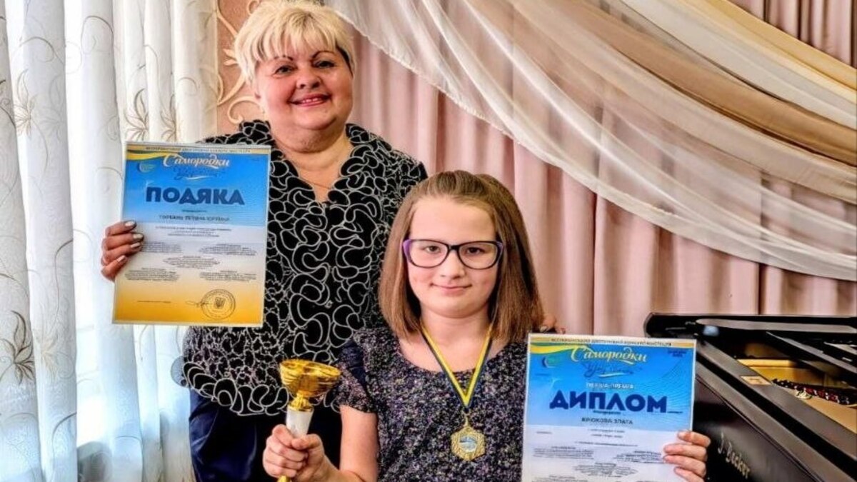 Победа нашей пианистки: Злата Крюкова завоевала I премию на всеукраинском конкурсе!