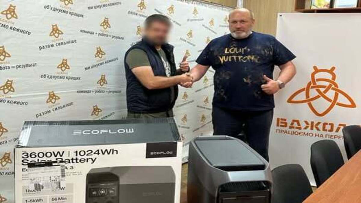 Автономне живлення для фронту: волонтери та ГО “Бджола” підставили плече захисникам