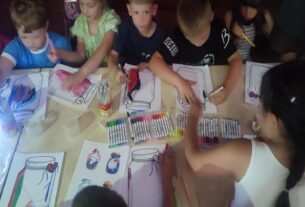 Для для малечі з Карнаухівки організували захід із психологічного розвантаження та розваг