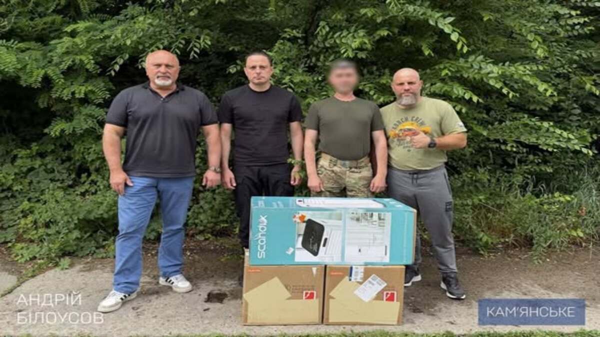 Підтримка фронту: Кам’янське передало необхідне обладнання оборонцям на Куп’янському напрямку