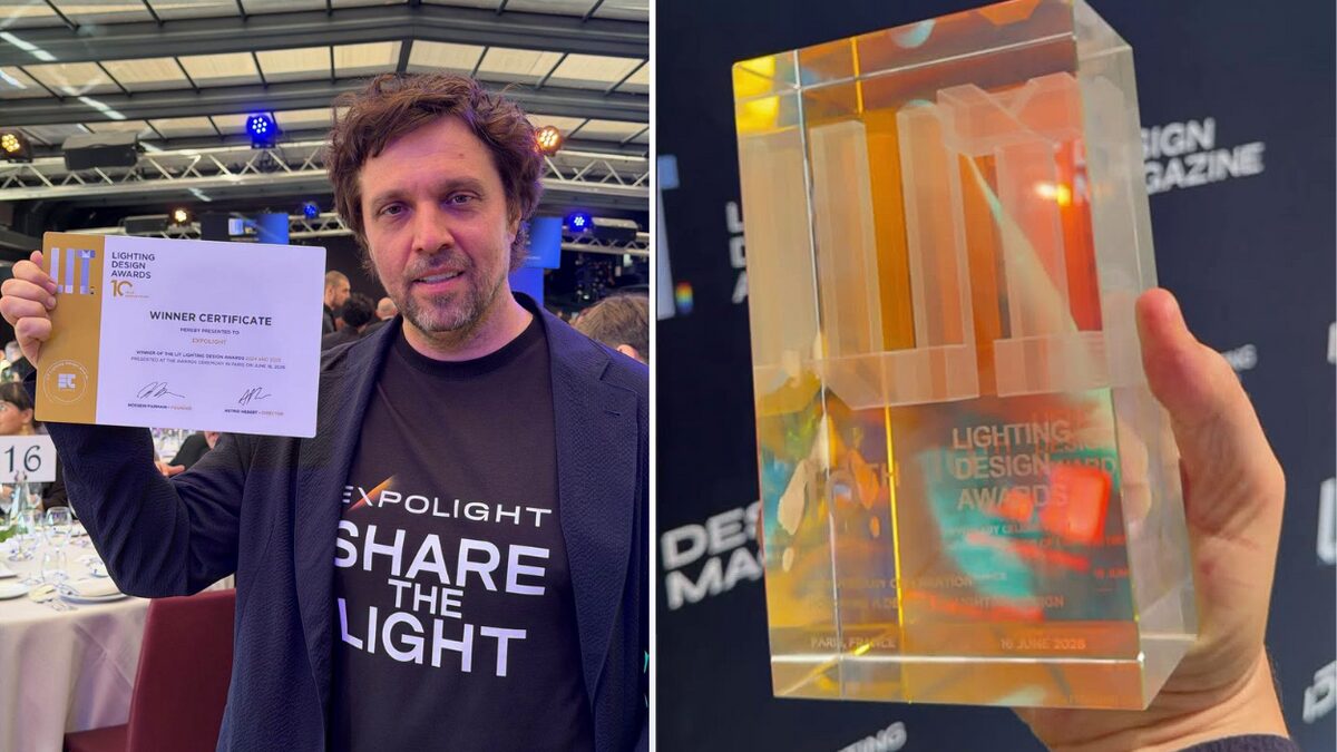 Дизайнери з Дніпра здобули 14 нагород на престижному LIT Lighting Design Awards