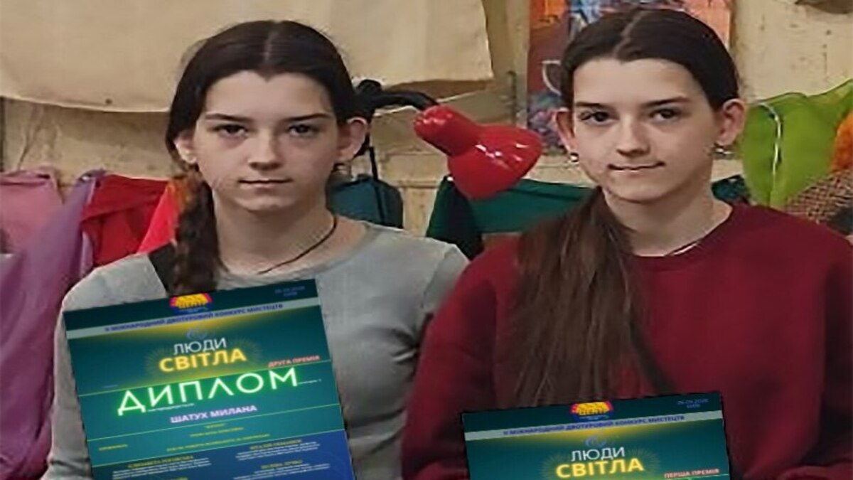 Світло, що об’єднує серця: вихованки Кам’янської художньої школи ім. Роберта Лісовського підкорили міжнародний конкурс