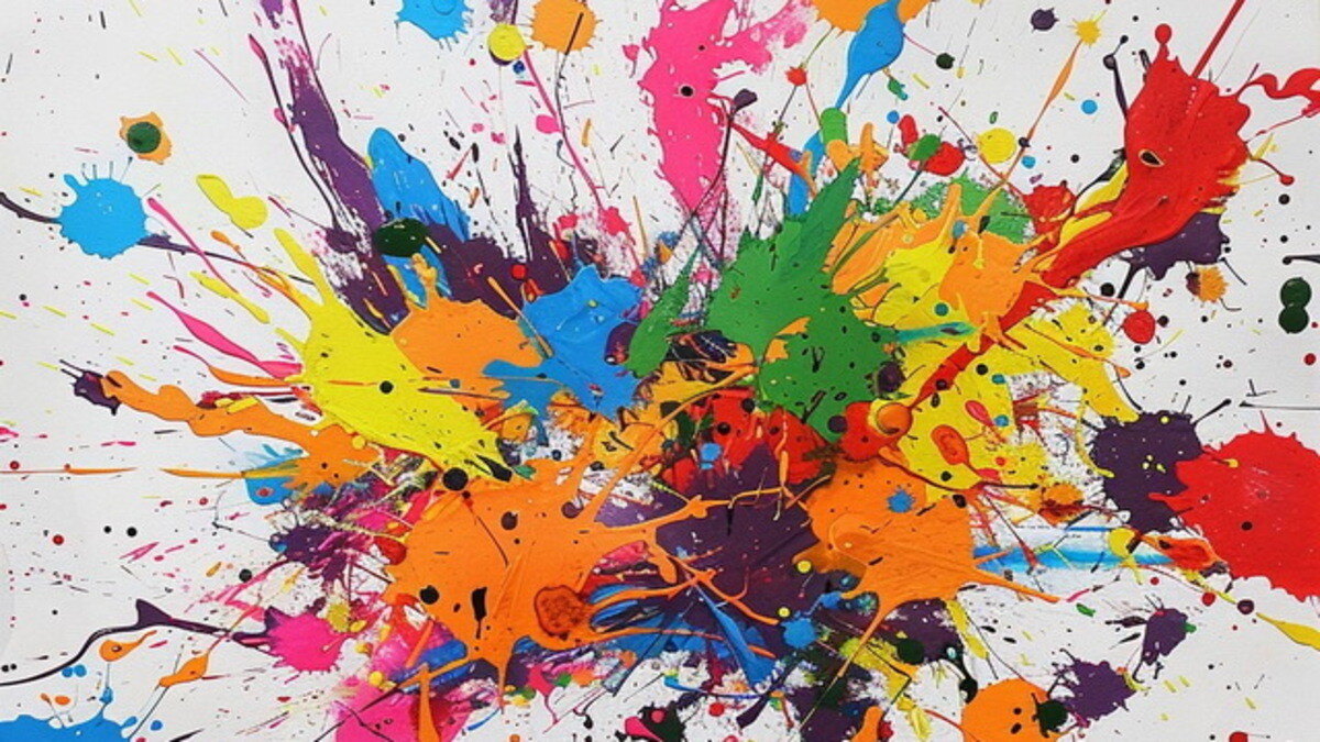 У Дніпрі набирає популярності авангардний напрям splatter art