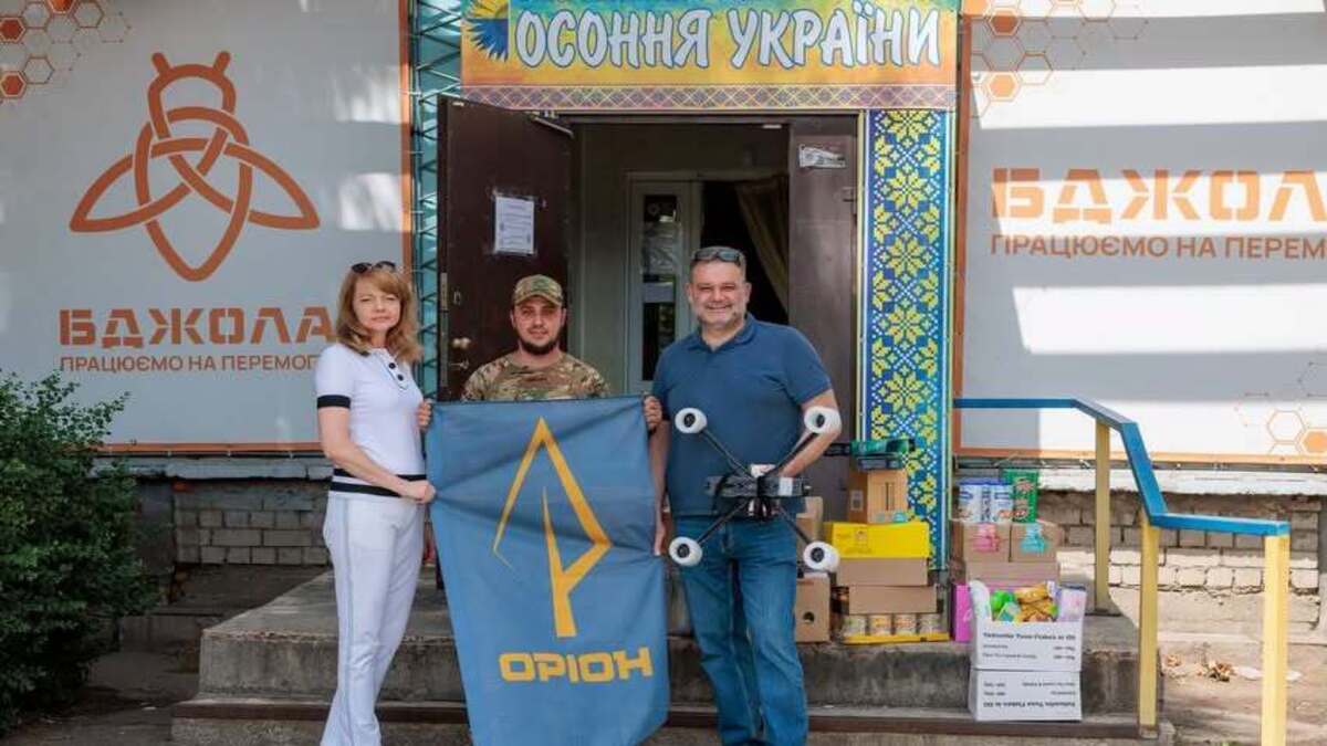Общественная организация «Бджола» и волонтеры передали военным важное оборудование