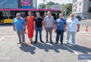 До Кам’янського надійшов перший новий трамвай від “Татра-Юг”
