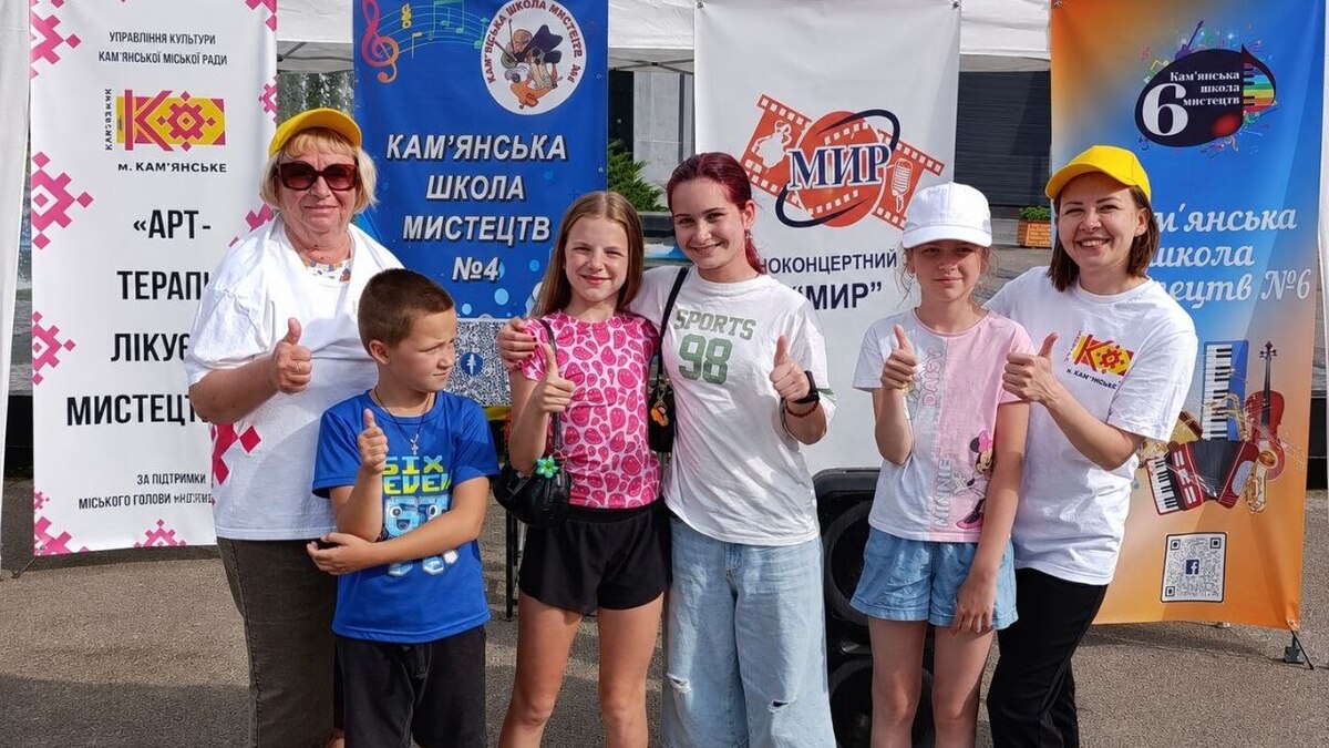 Світло, творчість та дитячі мрії: проєкт “Арт-терапія — лікуємо мистецтвом” в дії